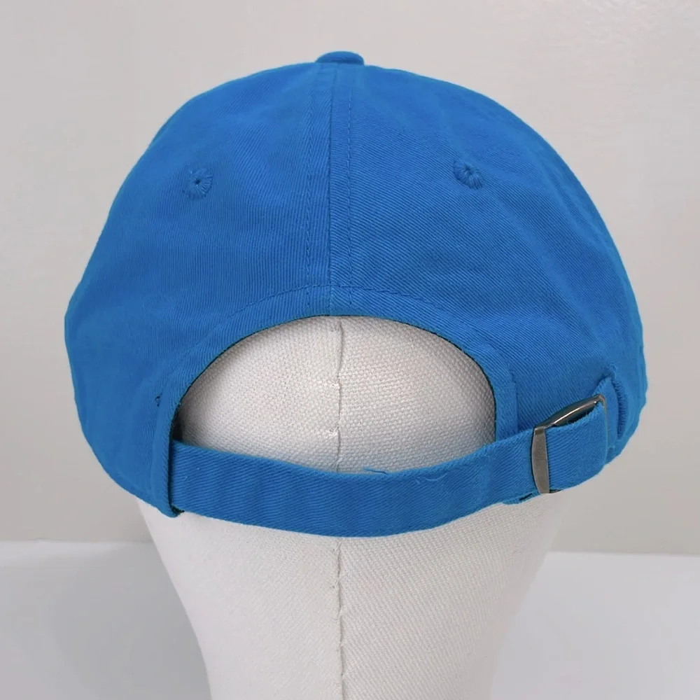 NFL Team Apparel one size adjustable Carolina Panthers‎ sequin baseball hat.